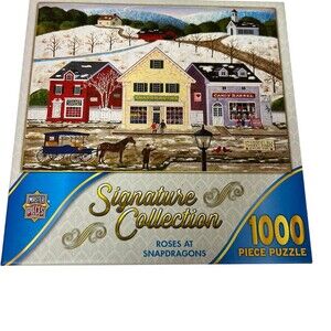 MasterPieces Signature Collection Roses at Snapdragons 1000 Piece Jigsaw